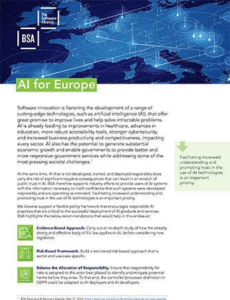 AI for Europe cover