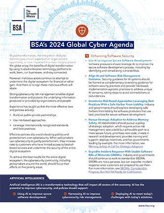 2024 Cyber Agenda cover