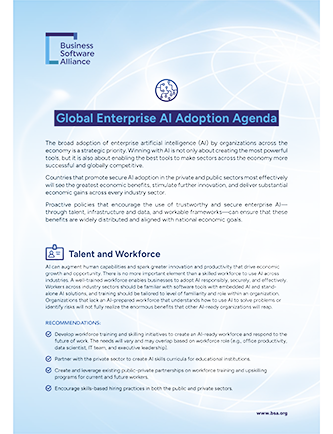 Global AI Adoption Agenda cover