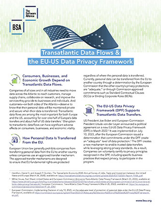 Transatlantic Data Flows & the EU-US Data Privacy Framework cover