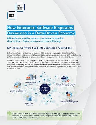 How Enterprise Software Empowers Businesses in a Data-Driven Economy cover