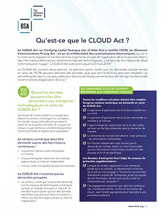 Qu’est-ce que le CLOUD Act ?