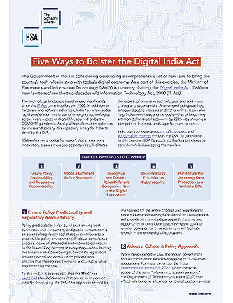 India: Five Ways to Bolster the Digital India Act cover