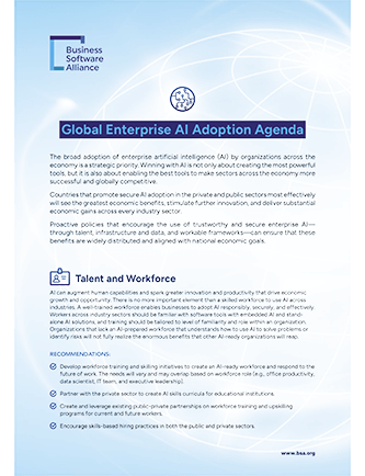 Global AI Adoption Agenda cover
