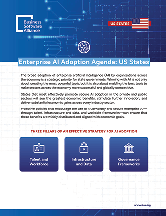 US States Enterprise AI Adoption Agenda cover
