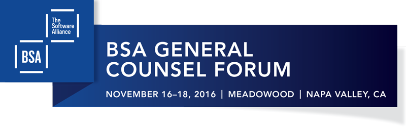 BSA General Counsel Forum Banner