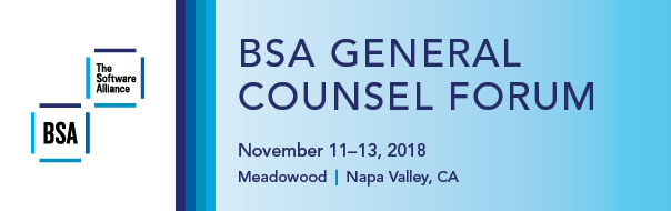 2018 BSA General Counsel Forum