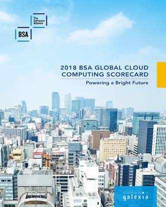 Tableau de bord BSA du Cloud Computing en 2018