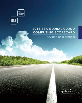 2013년 BSA 글로벌 클라우드 컴퓨팅 스코어카드