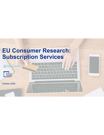 BSA EU Consumer Subscription Services cover