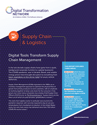 BSA's DTN Supply Chain and Logistics cover