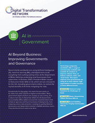 AI in Government cover