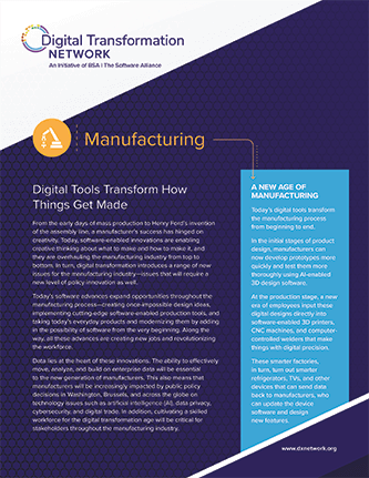 BSA's DTN Manufacturing cover